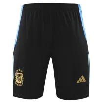 24/25  Argentina Black Shorts Pants (蓝边）