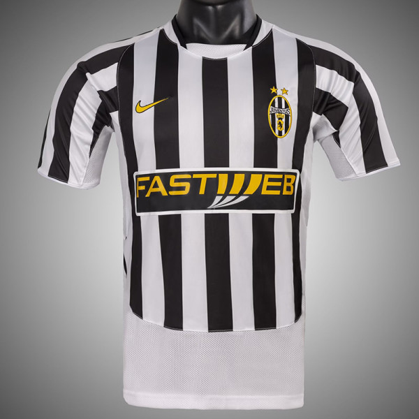 2003/2004 JUV Home Retro Soccer Jersey