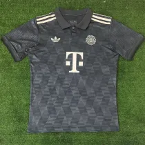 24/25 Bayern Grey Black Oktoberfest Fans Soccer Jersey