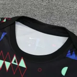24/25  Portugal Black Tank top and shorts suit