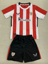 24/25 Bilbao Home Kids Soccer Jersey