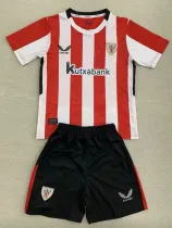 24/25 Bilbao Home Kids Soccer Jersey