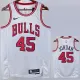 22/23 BULLS JORDAN #45 White Top Quality Hot Pressing NBA Jersey