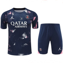 24/25 PSG Royal Blue Graffiti Training Short Suit