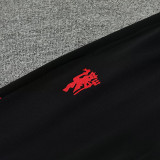 25/26 Man Utd Black Jacket Tracksuit