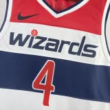 22/23 Wizards WESTBROOK #4 White Top Quality Hot Pressing NBA Jersey