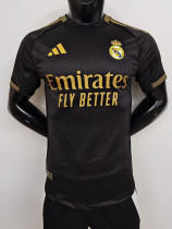 25/26 RMA Special Edition Black Player Version Soccer Jersey