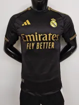 25/26 RMA Special Edition Black Player Version Soccer Jersey