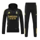 24/25 RMA Black Hooded  Tracksuit