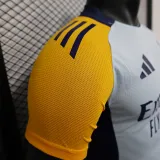 24/25 RMA White Blue Player Version  Soccer Jersey