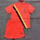 25/26 Man City Goalkeeper Orange Kids Soccer Jersey