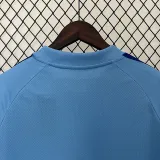 24/25 RMA  Blue Goalkeeper  Fans Soccer Jersey