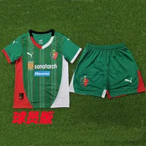 24/25  Algerian （MCA ）Green  Player Version  Kids Soccer Jersey(阿尔及利亚MCA俱乐部童装)