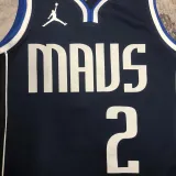 22/23 Dallas Mavericks IRVING #2 Black Top Quality Hot Pressing NBA Jersey (Trapeze Edition)