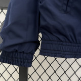 2024 RMA Dark Blue & Purple Double-Sided Embroidery Windbreaker (双面风衣)