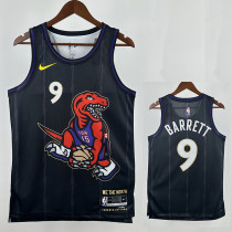 24/25 Raptors BARRETT # 9 City Edition Top Quality Hot Pressing NBA Jersey