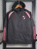 23/24 River Plate Black  Windbreaker