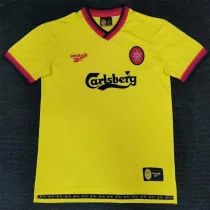 1997/1998 LIV Away Yellow Retro Soccer Jersey