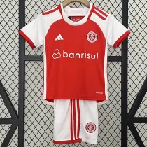 24/25 Internacional  Home Kids Soccer Jersey