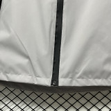 24/25 PSG White Thickened Assault  Hooded Windbreaker (A805加厚冲锋衣）