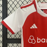 24/25 Internacional  Home Kids Soccer Jersey