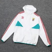24/25 Benfica White Windbreaker