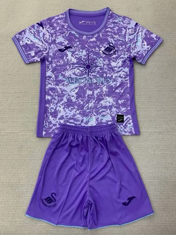 24/25 Swansea Third Kids Soccer Jersey