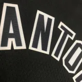 22/23 SA Spurs DUNCAN #21 Black Top Quality Hot Pressing NBA Jersey (Retro Logo)