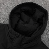 24/25 Dortmund Black Hooded Cotton Coat G250