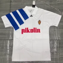 1992/1993  Zaragoza Home Retro  Soccer Jersey