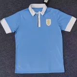 24/25 Uruguay Blue Polo Special Edition  Fans Soccer Jersey