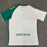 2025 Werder Bremen Special Edition White Green Fans Soccer Jersey