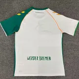 2025 Werder Bremen Special Edition White Green Fans Soccer Jersey