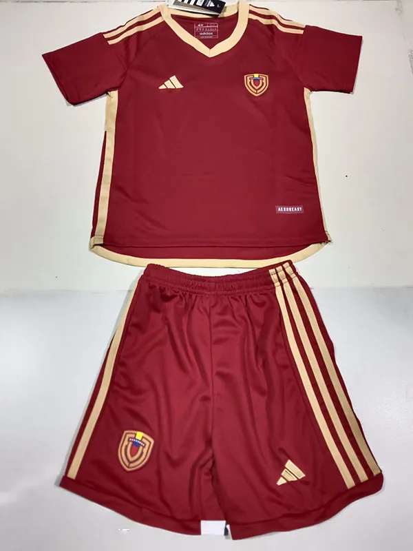 24/25 Venezuela Home Kids Soccer Jersey