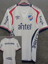25/26 Club Nacional Home Fans Soccer Jersey(Print all sponsors、全广告)