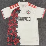 25/26 Man Utd Rose WhiteSpecial Edition  Fans Soccer Jersey