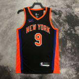 22/23 KNICKS BARRETT #9 Black City Edition Top Quality Hot Pressing NBA Jersey