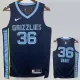 22/23 GRIZZLIES SMART #36 Dark Blue Top Quality Hot Pressing NBA Jersey