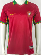 1998 Portugal Home Retro Soccer Jersey