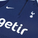 24/25 TOT Sapphire Blue Kids Half Pull Tracksuit  (童装、半拉链)