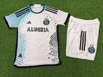 24/25  Algeria White Player Version  Kids Soccer Jersey(A32)球员
