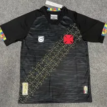 24/25 Vasco da Gama Black Special Edition Fans Soccer Jersey（袖彩色）