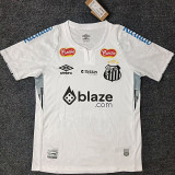 24/25 Santos FC Home Fans Soccer Jersey(Print All Sponsor)(新全广告、背上NVA~SRTE)