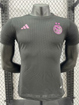 24/25  Algeria Black Player Version Soccer Jersey(紫色队标）