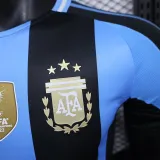 24/25 Argentina Black and Blue Special Edition  Player Version Soccer Jersey