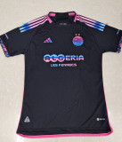 23/24 Algerian Black Special Edition  Player Version Soccer Jersey # A18