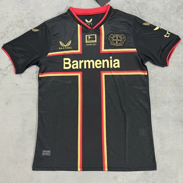 24/25 LeverKusen Black Special Edition Fans Soccer Jersey