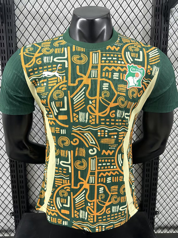 24/25 Cote d'Ivoire Green Special Edition  Player Version Soccer Jersey