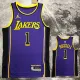 22/23 LAKERS RUSSELL #1 Purple Top Quality Hot Pressing NBA Jersey (Trapeze Edition)