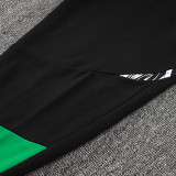 24/25 ARS Black& Green Half Pull Kids  Tracksuit (童装/半拉链)